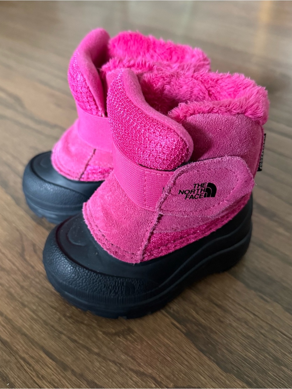 The North Face Toddler Pink Insulated Winter Boots